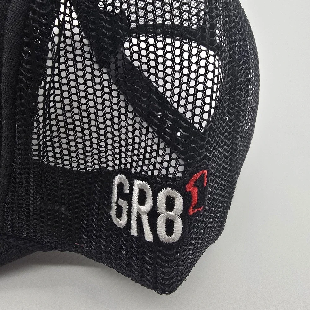 GR8 SZN Trucker Hat Bundle Lot of 2 New Adjustable Snapback Caps Black Pink